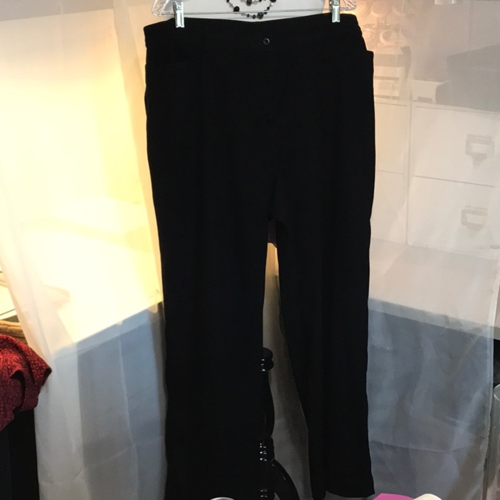 Coldwater Creek Black Slacks